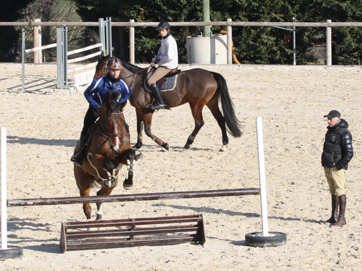 SATISFACTION DE GILLES BERTRAN DE BALANDA. PRIVAS ÉQUITATION